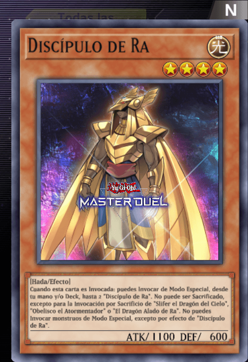 Discípulo de Ra Carta bonyou s Yu Gi Oh Master Duel